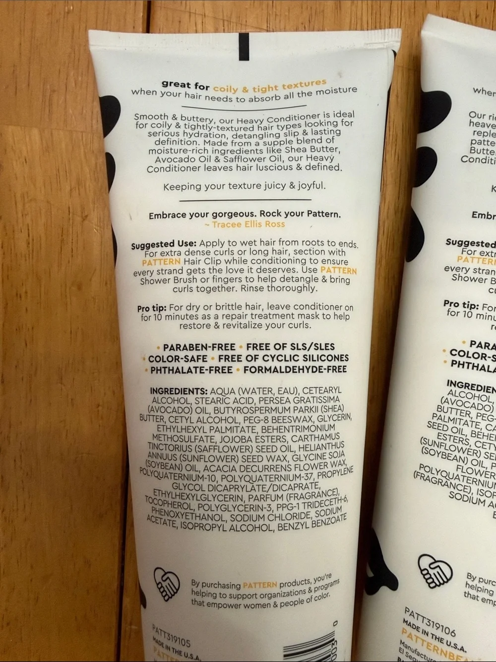 Heavy & Intensive Conditioner Duo — White and Yellow
